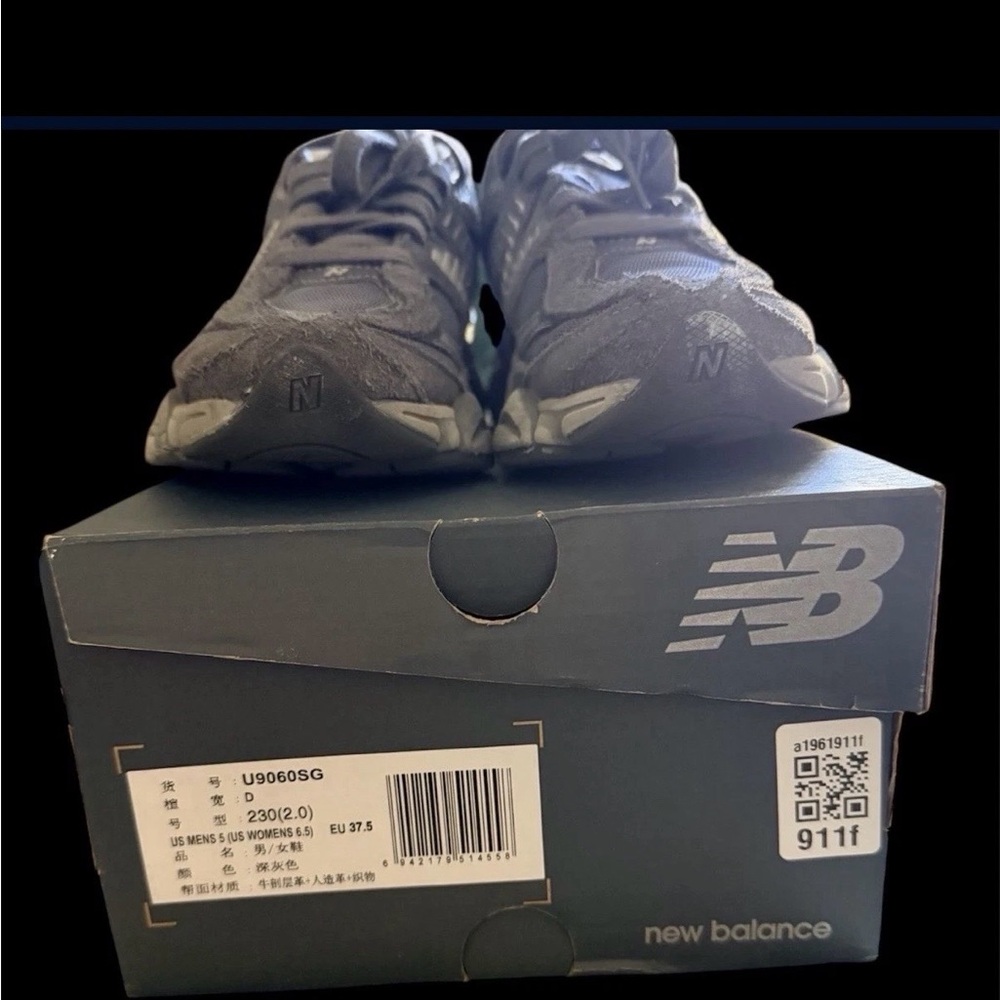 New Balance Charcoal Athletic Shoes